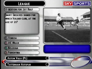 Sky Sports Football Quiz - Season 02 (EU) screen shot game playing